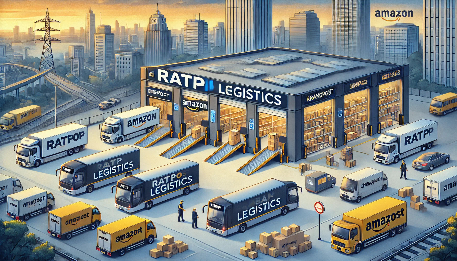La RATP Convertit ses Centres Bus en Hubs Logistiques Urbains